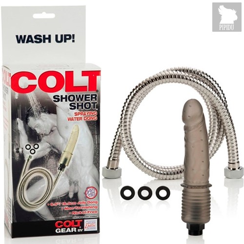 Гигиенический душ Colt Shower Shot, цвет серый - California Exotic Novelties