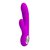 Лиловый вибратор с клиторальным отростком Gordon - 19 см, цвет лиловый - Baile