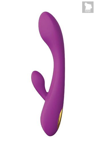 Фиолетовый вибратор HONEY BUNS с клиторальным стимулятором, цвет фиолетовый - Dream toys