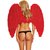 Крылья Feather Wings-Wingspan, цвет красный, OS - Electric Lingerie