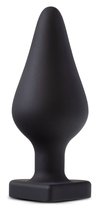Черная анальная пробка с основанием-сердечком Fuck Me Butt Plug - 7,5 см., цвет черный - Blush Novelties