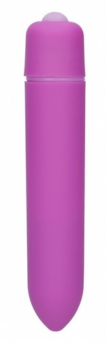 Фиолетовая вибропуля Speed Bullet - 9,3 см., цвет фиолетовый - Shots Media