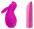 Лиловый вибромассажер-зайчик Lily - 12,06 см., цвет лиловый - Blush Novelties