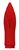 Красный клиторальный стимулятор SIRONA - 10 см., цвет красный - Dream toys