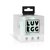 Мятное виброяйцо LUV EGG с пультом ДУ, цвет мятный - EDC Wholesale