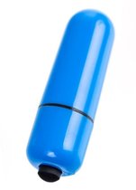 Синяя вибропуля A-Toys Braz - 5,5 см., цвет синий - Toyfa