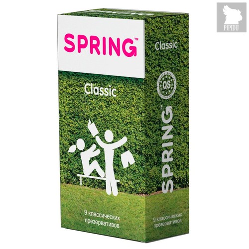 Классические презервативы SPRING CLASSIC - 9 шт. - Spring