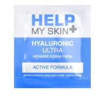Ночной крем-гель Help My Skin Hyaluronic - 3 гр. - Bioritm