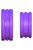 Набор из 2-х эрекционных колец Max-Width Silicone Rings, цвет фиолетовый - Pipedream