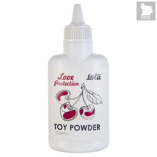 Пудра для игрушек Love Protection с ароматом вишни - 30 гр. - Lola Toys