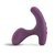 Фиолетовый универсальный вибратор Tilt - 12 см., цвет фиолетовый - Lora Dicarlo
