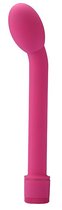 Ярко-розовый вибромассажер G-SPOT VIBRATOR - 21 см., цвет розовый - Dream toys