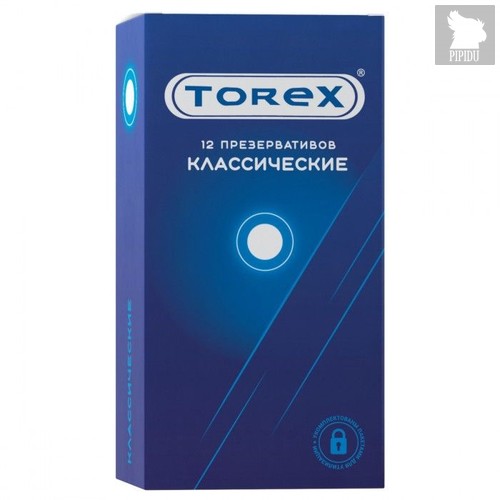 Гладкие презервативы Torex "Классические" - 12 шт. - Torex