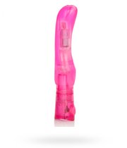 Розовый вибромассажер First Time Solo Exciter - 16 см., цвет розовый - California Exotic Novelties