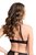 Эротический бралетт Karen с открытой грудью, цвет черный, S-M - Erolanta