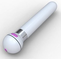 Водонепроницаемый белый вибратор Touch Vibe - 20,5 см, цвет белый - Odeco