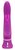 Лиловый вибратор Curve Thrusting Rechargeable Rabbit Vibrator - 24,1 см., цвет лиловый - Happy rabbit