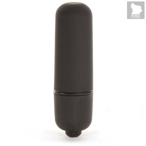 Черная вибропуля X-Basic Bullet Mini 10 speeds - 5,9 см., цвет черный - LoveToy