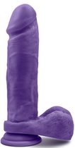 Фиолетовый фаллоимитатор Bold Massive 9 Inch Dildo - 24,1 см., цвет фиолетовый - Blush Novelties