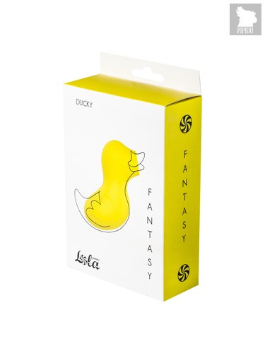 Вакуумный стимулятор Fantasy Ducky 7905-01lola, цвет желтый - Lola Toys