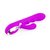 Перезаряжаемый вибратор Body Shock - 22 см, цвет фиолетовый - Baile