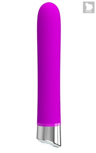 Лиловый вибратор Randolph - 16,7 см., цвет лиловый - Baile