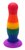 Разноцветная анальная пробка COLOURFUL PLUG - 12,5 см., цвет разноцветный - Dream toys