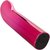 Розовый изогнутый мини-вибромассажер Glam G Vibe - 12 см., цвет розовый - California Exotic Novelties