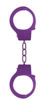 Фиолетовые наручники OUCH! Purple, цвет фиолетовый - Shots Media
