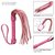Розовая плеть Tickle Me Pink Flogger - 45,7 см., цвет розовый - California Exotic Novelties