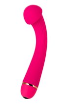 Розовый вибратор с шаровидной головкой - 20 см, цвет розовый - Toyfa