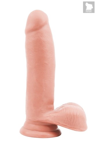 Телесный фаллоимитатор-реалистик Dual Density Dildo - 17,5 см., цвет телесный - Dream toys