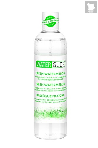 Лубрикант на водной основе с ароматом арбуза WATERGLIDE FRESH WATERMELON - 300 мл. - Waterglide