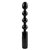 Анальный вибростимулятор Power Beads, цвет черный - Pipedream