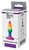 Разноцветная анальная втулка RAINBOW ANAL PLUG MINI - 9 см., цвет разноцветный - Dream toys