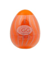 Мастурбатор-яйцо OYO Rainbow Orange, цвет прозрачный - Oyo