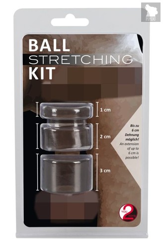 Набор для фиксации и утяжки мошонки Ball Stretching Kit - ORION