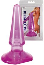Анальная пробка Toyfa Butt Plug, цвет фиолетовый - Toyfa