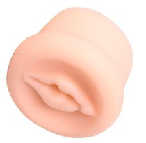 Телесная насадка-вагина на помпу PRETTY PUSSY, цвет телесный - Sexus