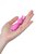 Розовый мини-вибратор Eromantica PUSS с ушками - 8,5 см., цвет розовый - Eromantica