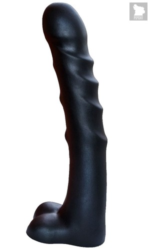Чёрный фаллоимитатор-гигант PREDATOR - 37 см., цвет черный - Lovetoy (А-Полимер)