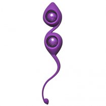 Вагинальные шарики Emotions Gi-Gi, цвет фиолетовый - Lola Toys