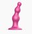 Розовый стимулятор-ёлочка Dildo Plug Beads Framboise Size M - 15 см., цвет розовый - Strap-on-me