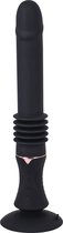 Черная секс-машина ThrillExtanda с функцией поступательных движений - 28,5 см., цвет черный - Gopaldas