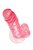 Розовый реалистичный фаллоимитатор Sundo - 20 см., цвет розовый - Toyfa