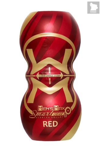 Мастурбатор MensMax Smart Gear RED, цвет белый - Men's max
