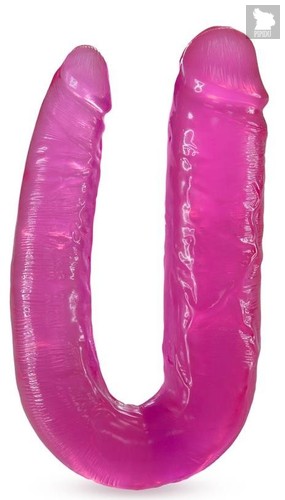 Розовый двусторонний фаллоимитатор Double Headed Dildo - 45 см., цвет розовый - Blush Novelties