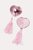 Пэстисы в форме сердец с кисточками, цвет розовый - Erolanta