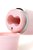 Розовый силиконовый массажер для лица Yovee Gummy Peach, цвет розовый - Toyfa
