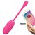 Розовое виброяйцо Kirk с управлением через смартфон, цвет розовый - Baile
